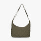 Crossbody Bag Quilted Nylon with Adjustable Shoulder Strap