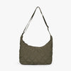 Crossbody Bag Quilted Nylon with Adjustable Shoulder Strap