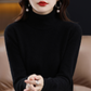 Cashmere-Feel Effortless Roll Neck Jumper