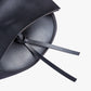 Crossbody Bag Faux Leather with Two Straps, Tassel and Snap Closure