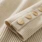 Cotton-Blend Knit Pullover Jumper