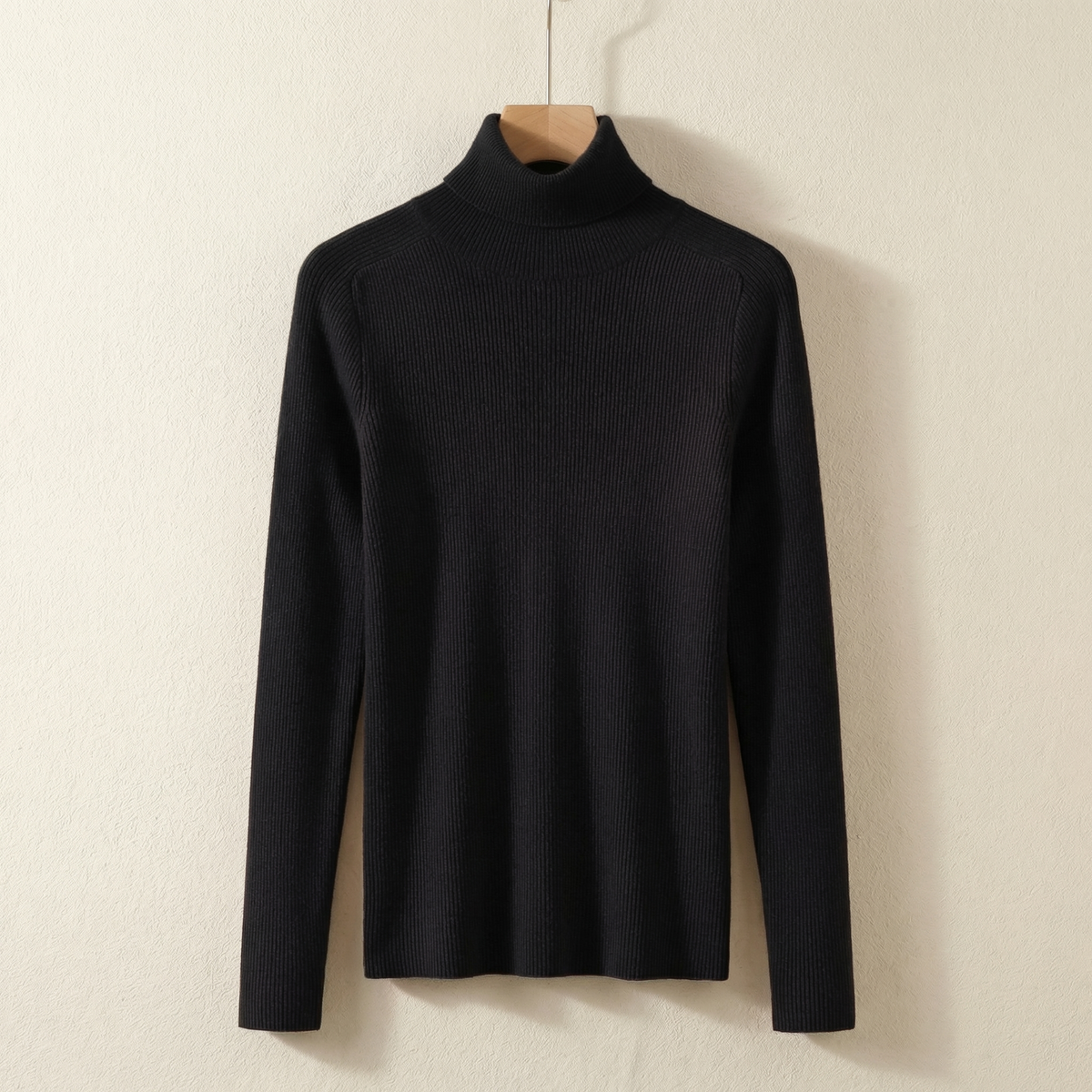 Cashmere-Feel Roll Neck Jumper, Cloud-Like Softness
