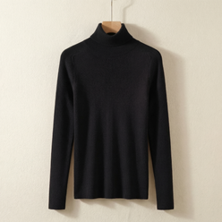 Cashmere-Feel Roll Neck Jumper, Cloud-Like Softness