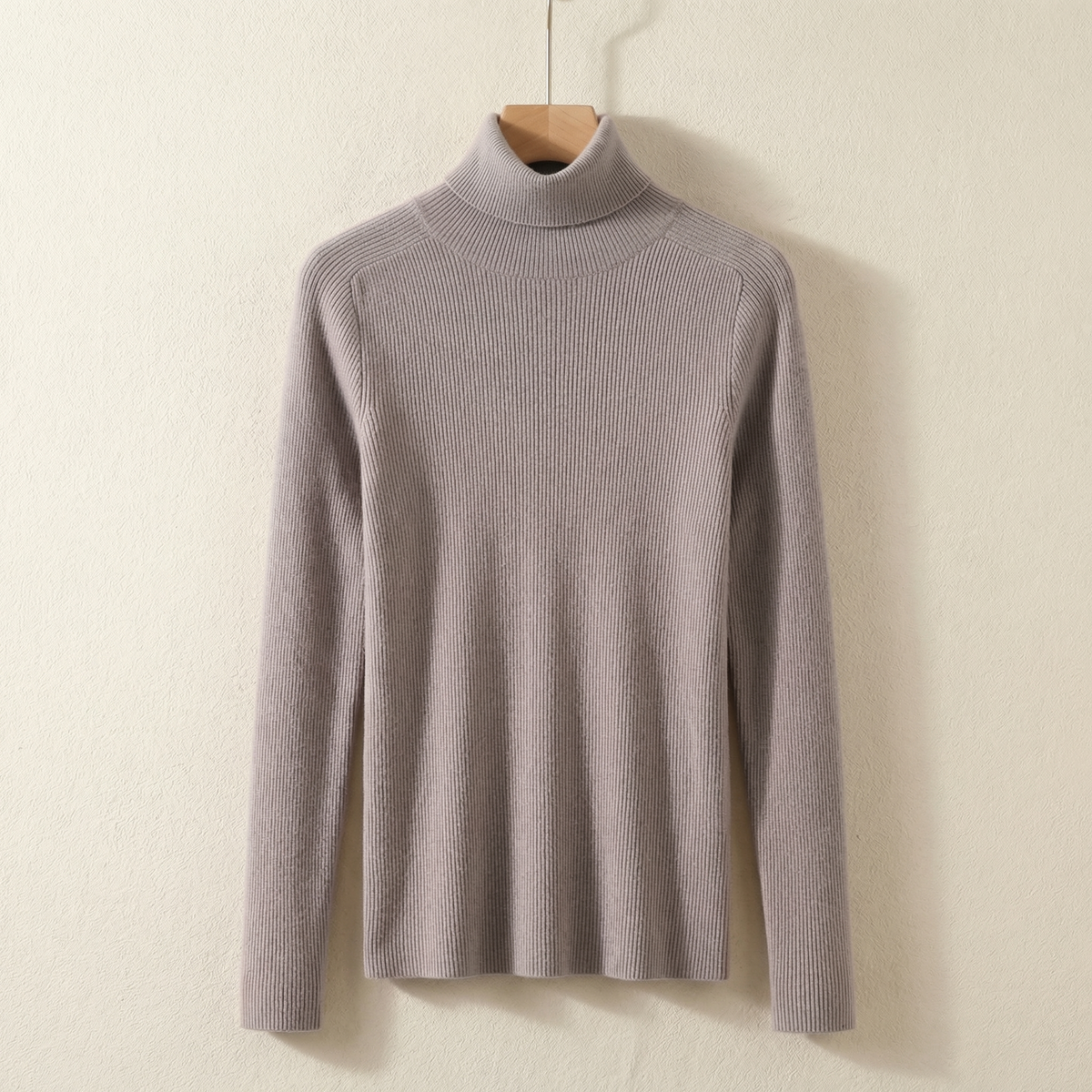 Cashmere-Feel Roll Neck Jumper, Cloud-Like Softness