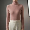 Ultra-Soft Cashmere-Feel Roll Neck Jumper
