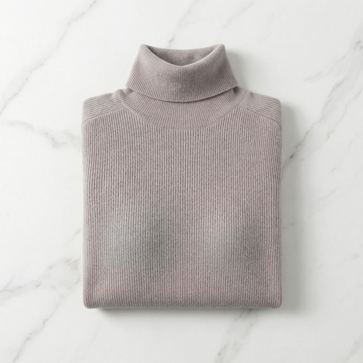 Cashmere-Feel Cloud-Soft Roll Neck Jumper