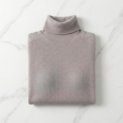Cashmere-Feel Cloud-Soft Roll Neck Jumper
