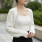 Ribbed Knit Shrug