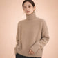 Cashmere-Feel Enveloping Roll Neck Jumper