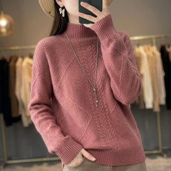 Cashmere-Feel Plush Soft Jumper