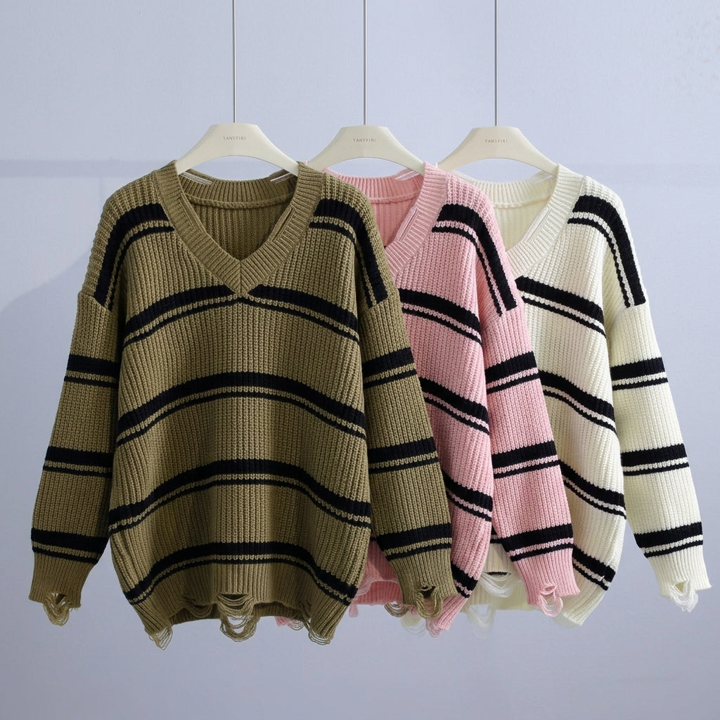 Wool-Blend Pullover Jumper