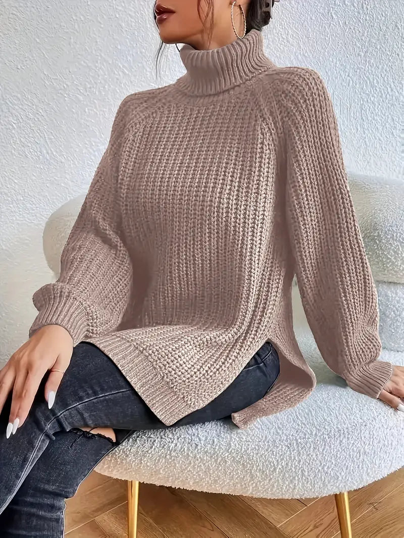 Premium Cotton Roll Neck Jumper
