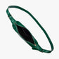 Crescent Bag Faux Leather with Zip and Adjustable Strap