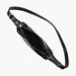 Crescent Bag Faux Leather with Zip and Adjustable Strap