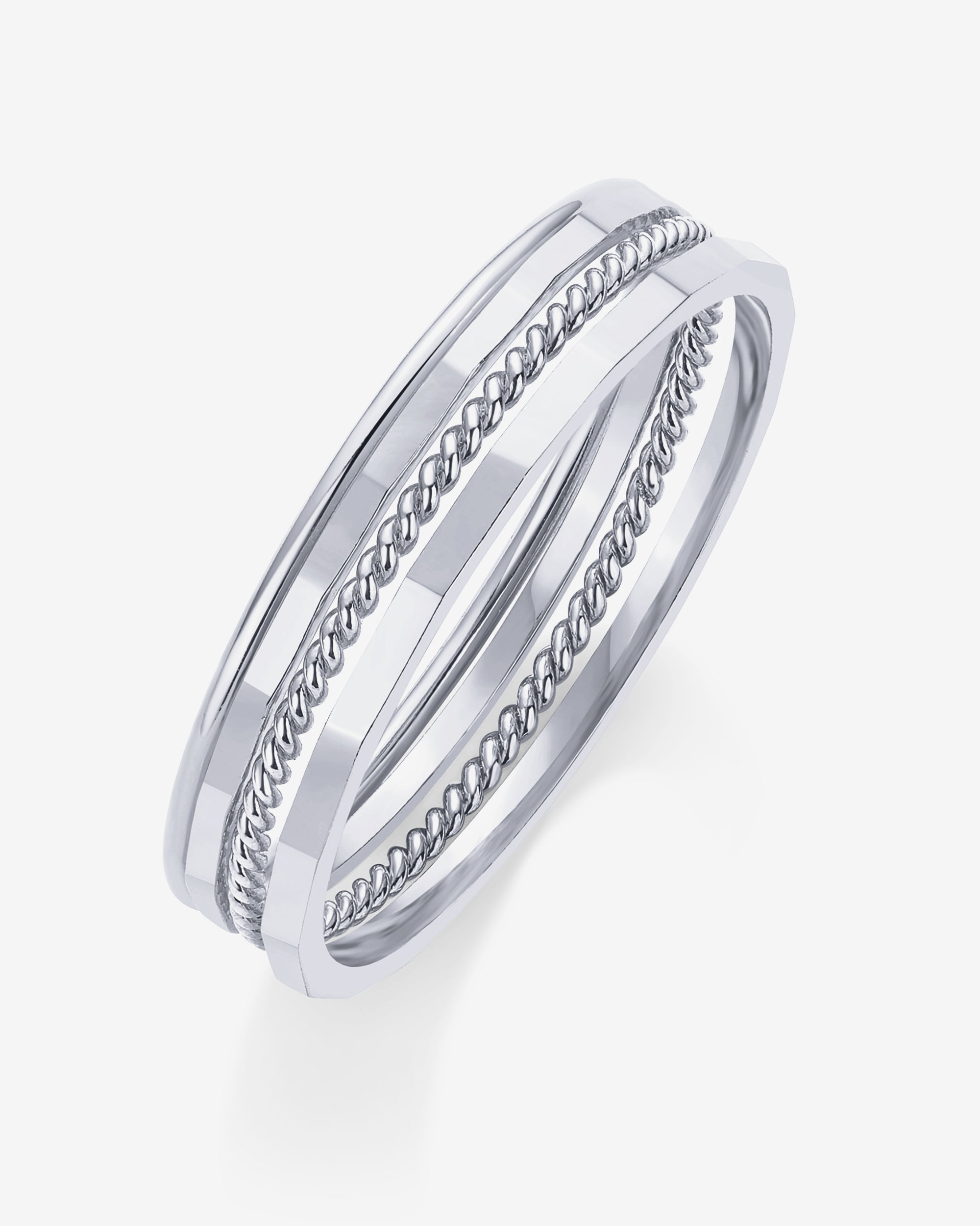 Minimalist Stacking Ring Set