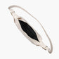 Crescent Bag Faux Leather with Zip and Adjustable Strap