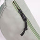 Nylon crossbody bag with zip closure and adjustable strap