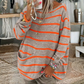 Striped Pocket Jumper