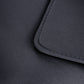 Top Handle Bag Faux Leather with Canvas Crossbody Strap