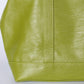 Tote Bag Faux Leather with Zip, Key Hook and Top Handles