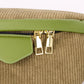 Belt Bag Corduroy with Faux Leather Trim and Removable Strap