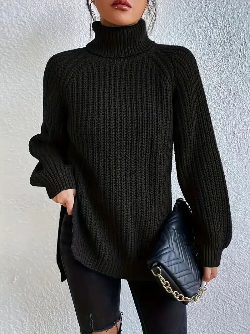 Premium Cotton Roll Neck Jumper