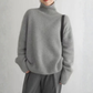 Cashmere-Feel Understated Roll Neck Jumper