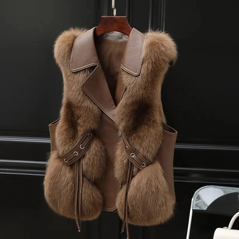 Lumiére Faux Fur Gilet