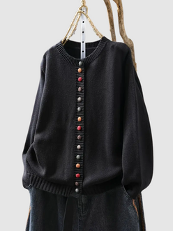 Breathable Knitted Cardigan