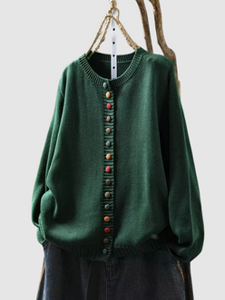 Breathable Knitted Cardigan