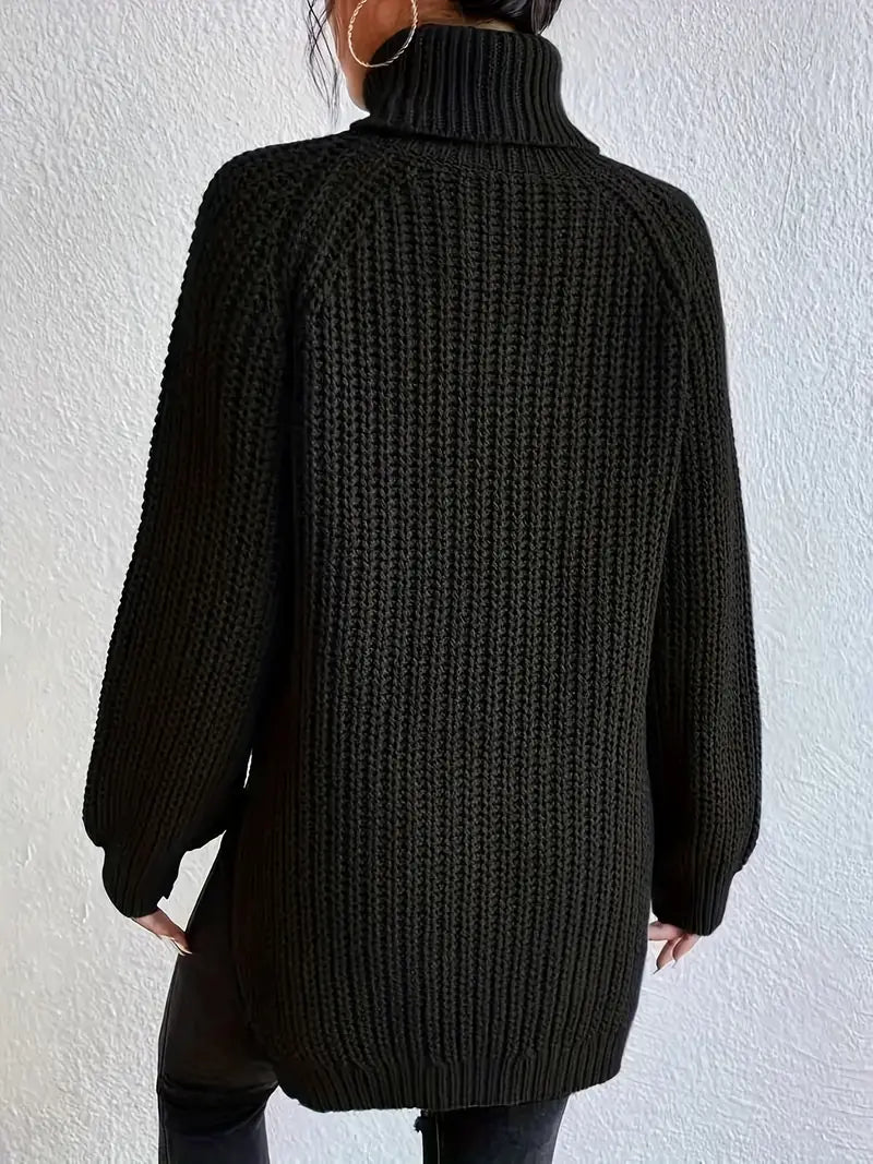 Premium Cotton Roll Neck Jumper