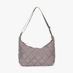 Crossbody Bag Quilted Nylon with Adjustable Shoulder Strap