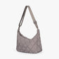 Crossbody Bag Quilted Nylon with Adjustable Shoulder Strap