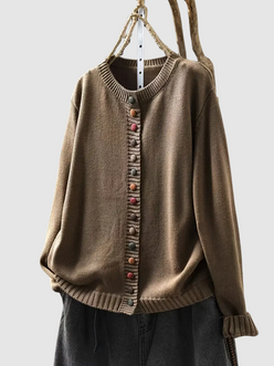 Breathable Knitted Cardigan