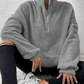 Fluffy Fleece Half-Zip