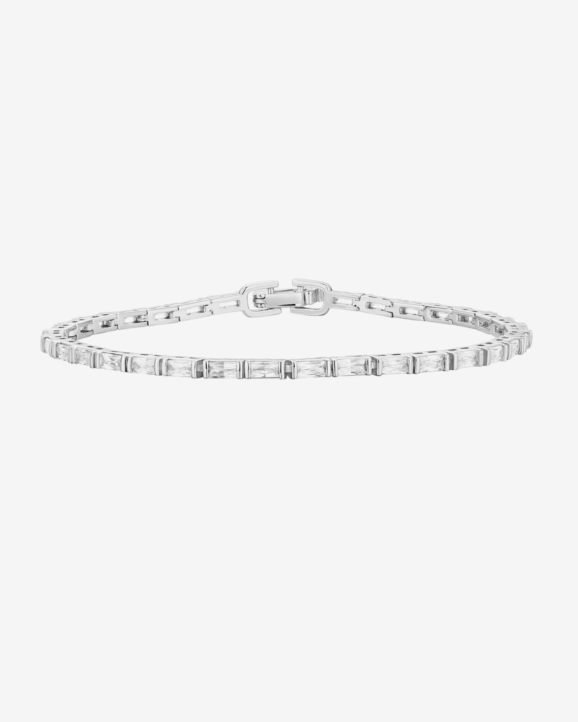 Jewlari Bracelet Naviiz White Gold 6.5 Inches White Gold / 6.5 Inches