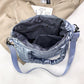 Tote Bag Cotton Nylon with Removable Strap