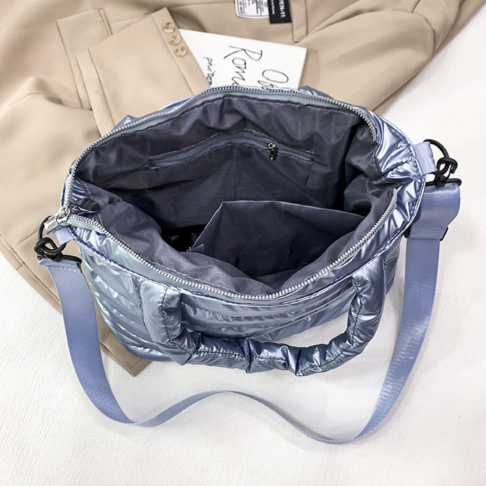 Tote Bag Cotton Nylon with Removable Strap