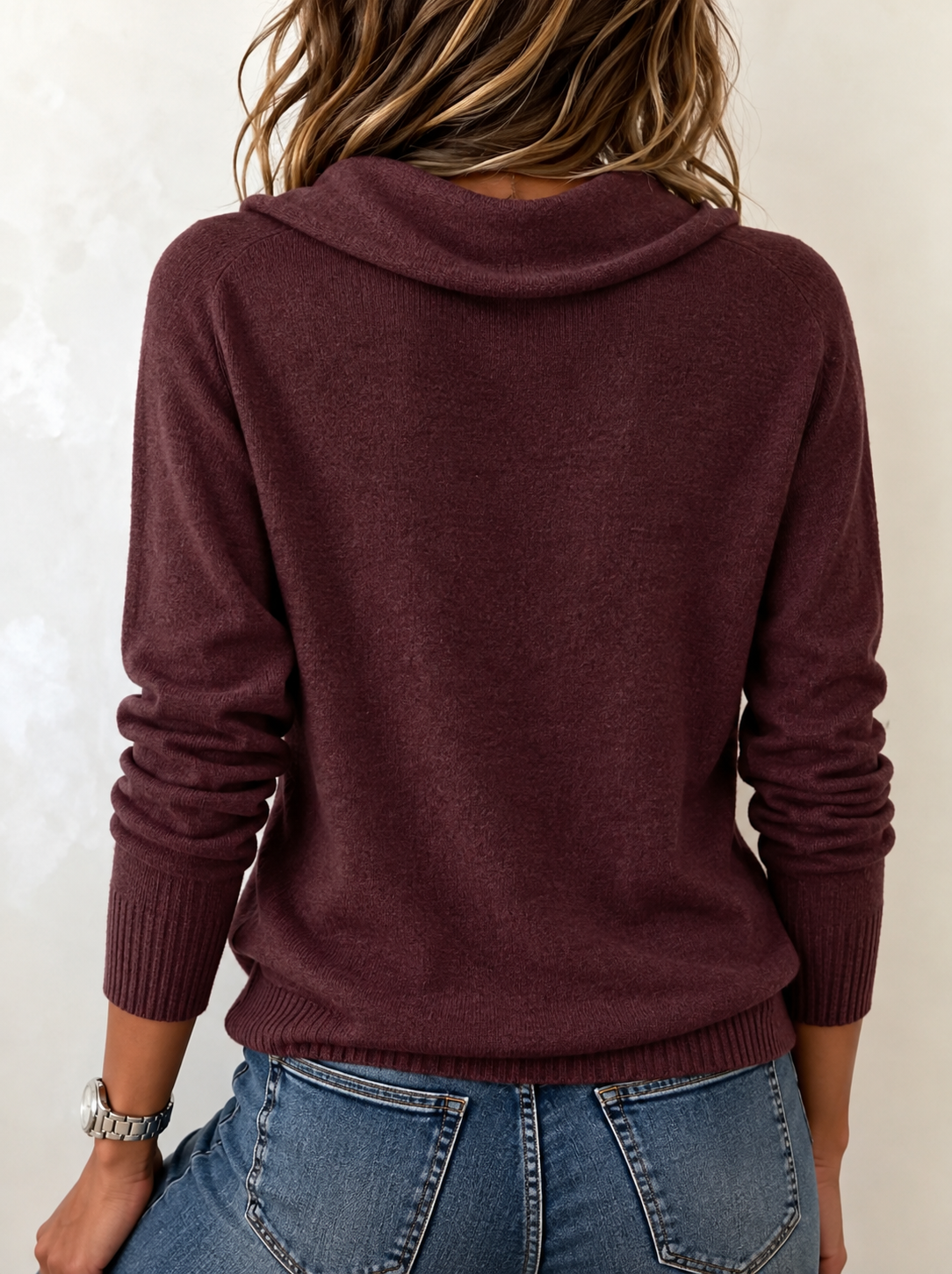 Soft Cowl Neck Jumper