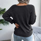 Square Neck Cable Jumper