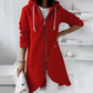 Longline Zip-Up Hoodie