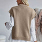 Chunky Cable Jumper Vest