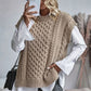 Chunky Cable Jumper Vest