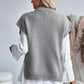 Chunky Cable Jumper Vest