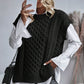 Chunky Cable Jumper Vest