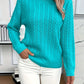 Chunky Cable Crewneck
