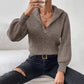 Chunky Wide Collar Half-Zip