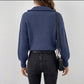 Chunky Rib Half-Zip Jumper
