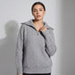 Chunky Rib Wide Collar Jumper