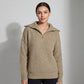 Chunky Rib Wide Collar Jumper